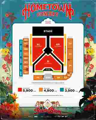 แบมแบม คอนเสิร์ต ผังที่นั่ง