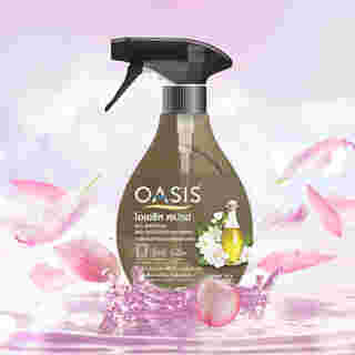 สเปรย์ฉีดผ้าหอมโอเอซิส กลิ่นจัสมิน ที แอนด์ ฟรีเซีย (Oasis Jasmine Tea & Freesia)