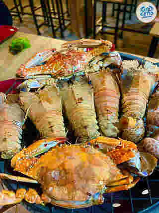 ร้านบุฟเฟ่ต์ไม่จำกัดเวลา แสมสารบุฟเฟต์ทะเลเผา