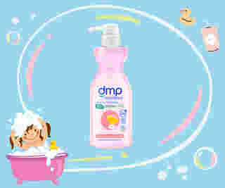 DMP Newborn Head to Toe Wash Sweet Almond Oil ยาสระผมเด็ก