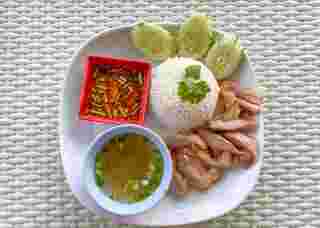 สูตรข้าวคอหมูย่างจิ้มแจ่ว