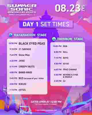 SUMMER SONIC BANGKOK 2025