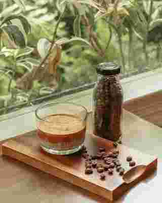 คาเฟ่แถวซาฟารีเวิลด์ Basket - coffee and croissant