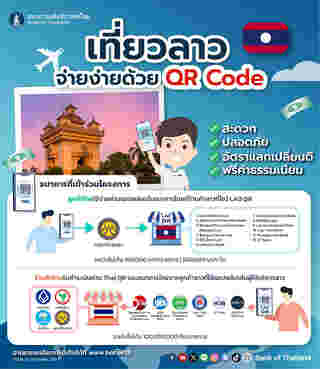 ลาว สแกนจ่าย QR Code