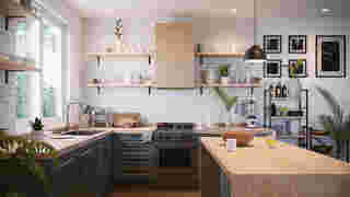 ห้องครัวสไตล์ Modern Farmhouse