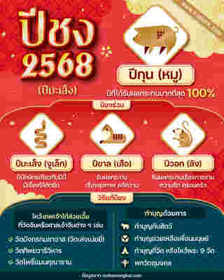 วิธีแก้ชง ปีชง 2568 เพื่อให้ผ่านพ้นอุปสรรค ชีวิตราบรื่นยิ่งขึ้น