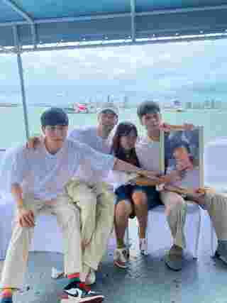 บอย - หน่อง - ภัทร์ - วันใหม่ ลอยอังคารส่ง คุณแม่งามทิพย์
