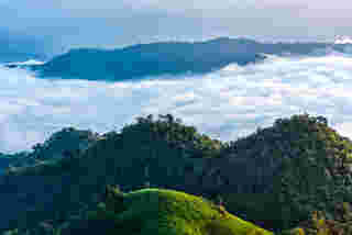 ทะเลหมอกหน้าฝน ม่อนเงาะ