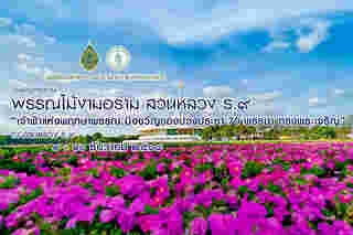 งานสวนหลวง ร.9 จัดวันไหน