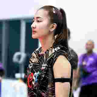โบว์ กัญญารัตน์ นางฟ้าลูกยางแชมป์ไทยลีก ดีกรีทีมชาติไทย