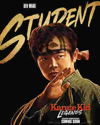 เบน หวัง นำแสดง รับบท ลี ฟง ในหนัง Karate Kid: Legends