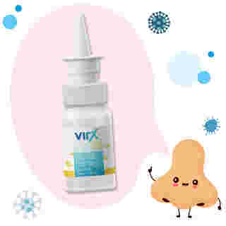 สเปรย์พ่นจมูกป้องกันไวรัส ยี่ห้อ VirX