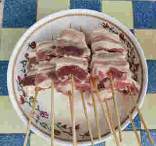 เมนูหมูสามชั้น