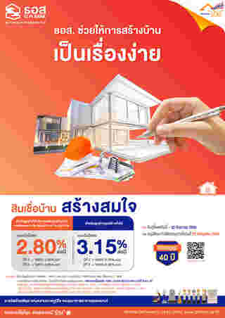 สินเชื่อบ้านสร้างสมใจ