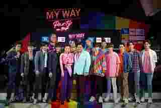 My Way Party on Stage