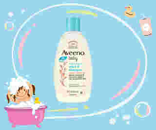 Aveeno Baby Daily Moisture Wash & Shampoo ยาสระผมเด็ก