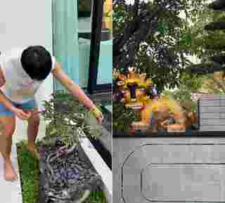 บ้าน ก้อง ห้วยไร่ ต้นมะขาม