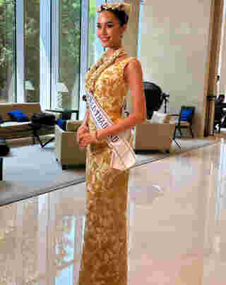 โอปอล สุชาตา กับลุคเข้ากอง Miss World 2025 สวยสง่าสมมงไทยแลนด์