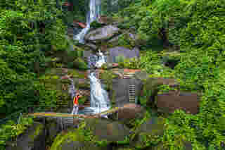 Tad Pho waterfall อุทยานแห่งชาติภูลังกา