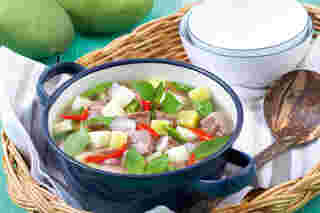 สูตรอาหารคาวจากมะม่วง