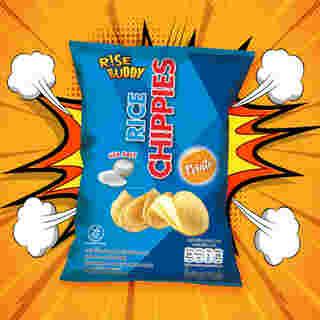 ขนมเพื่อสุขภาพ RICE CHIPPIES