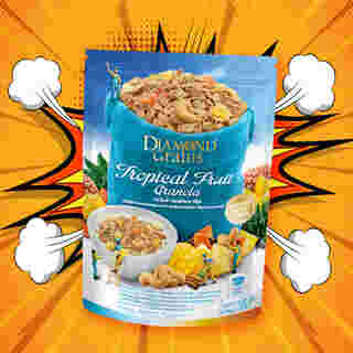 ขนมเพื่อสุขภาพ Diamond Grains กราโนล่า