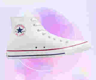 Converse Chuck Taylor All Star Sneakers รองเท้าผ้าใบสีขาว