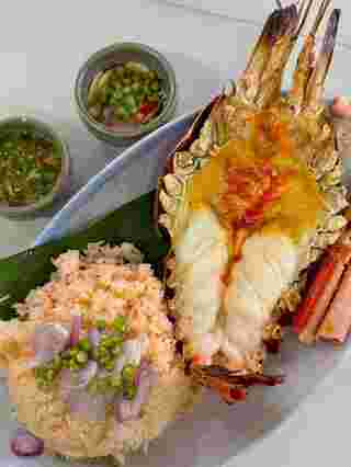 ร้านอาหารไทย-รามัญ ชุลีธร ย่านแบริ่ง