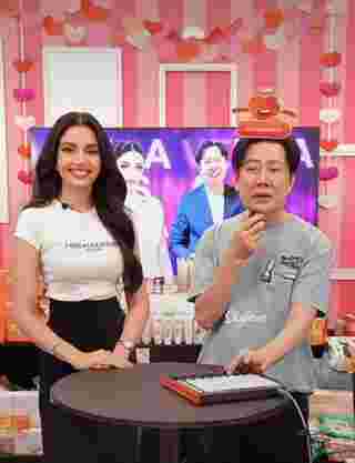 นางงานไลฟ์ขายของ
