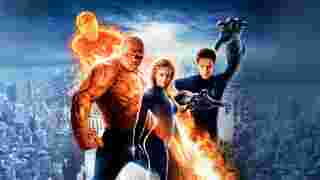 โปสเตอร์หนัง Fantastic Four ปี 2005 ทีมซูเปอร์ฮีโร่ Marvel รุ่นแรก
