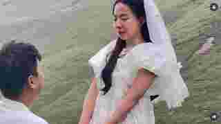 ลูกน้ำ พี่สาว นนกุล ถูกขอแต่งงานสุดโรแมนติก