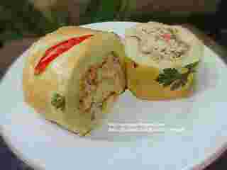 ขนมปังไส้ทูน่ามายองเนส