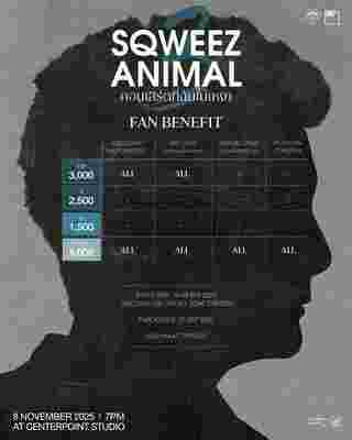 SQWEEZ ANIMAL คอนเสิร์ต