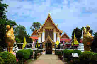 วัดขอหวย 2568 วัดเสาธงทอง จังหวัดนนทบุรี
