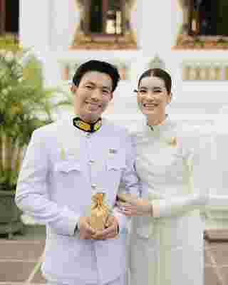 หมอสอง ออน รับพระราชทานน้ำสังข์