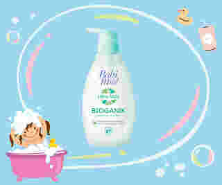 Babi Mild Ultra Mild Bioganik-Head & Body Baby Bath ยาสระผมเด็ก