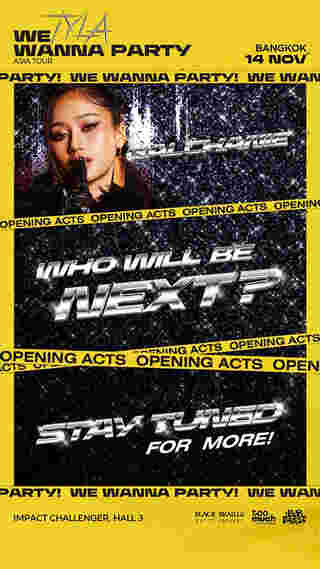 TYLA WE WANNA PARTY ASIA TOUR in Bangkok