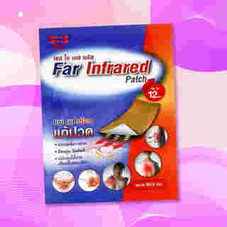 แผ่นแปะแก้ปวดประจำเดือน SOS Plus Far Infrared Patch