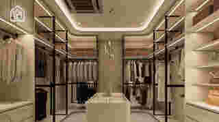 บ้าน แก๋มบุ๋ม พี่พีท Walk in Closet