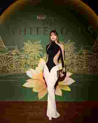 ลิซ่า ในงานพรีเมียร์ The White Lotus ซีซั่น 3