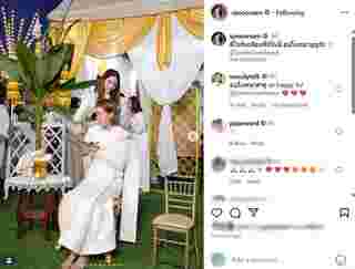 แก๊งนางฟ้า ร่วมงานบรรพชาสามเณรี เจนี่