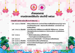 ประเพณีรับบัว 2568