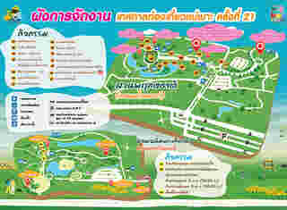 ทุ่งดอกบัวตอง เทศกาลท่องเที่ยวแม่เมาะ