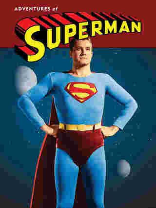 ภาพ George Reeves ในบท Superman ซีรีส์ Adventures Of Superman