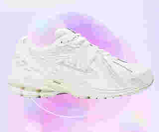 New Balance white 1906d sneakers รองเท้าผ้าใบสีขาว