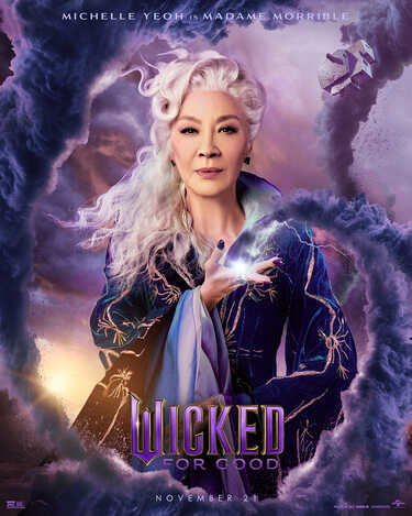 หนัง Wicked: For Good Michelle Yeoh รับบท มาดามมอร์ริเบิล
