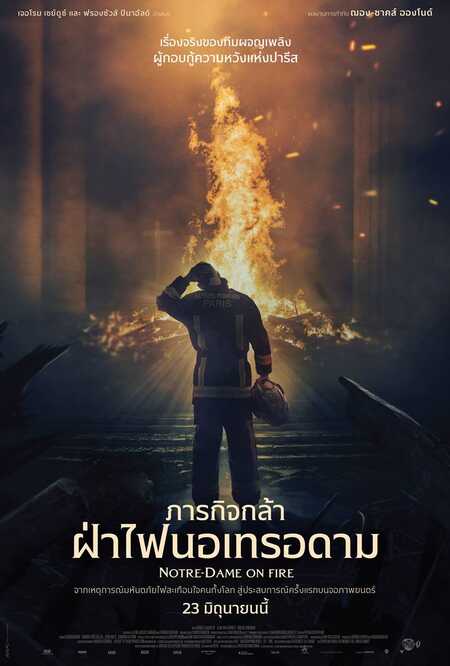 Notre-Dame On Fire
