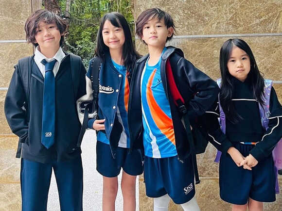 ยิ่งโตยิ่งปัง ! ชิโน่ - ชิลลี่ - ชิต้าร์ - ชิลีน ลูก ๆ พลอย ชิดจันทร์ สวยหล่อกันมาก