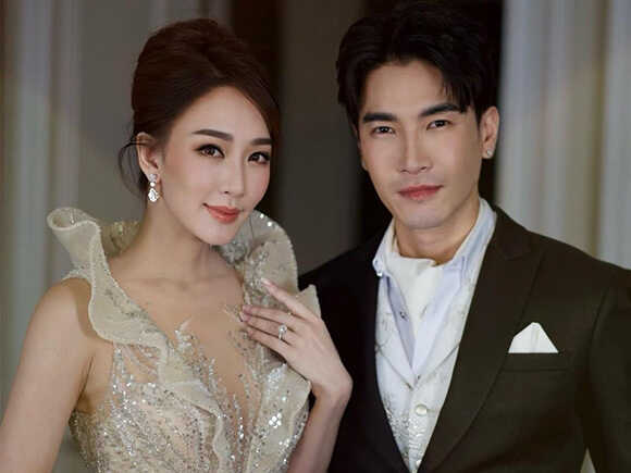 ตู่ - มาวิน ฉลองวิวาห์หวานฉ่ำสุดอลังการ เปิดที่มาชุดเจ้าสาวราคา 100 ล้าน เพชรปักทั้งชุด