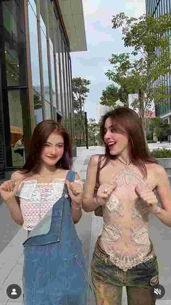 ใหม่ ดาวิกา ใส่เสื้อซีทรูตัวบาง แดนซ์เบา ๆ